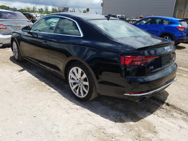 2018 AUDI A5 PREMIUM WAUNNAF50JA103475