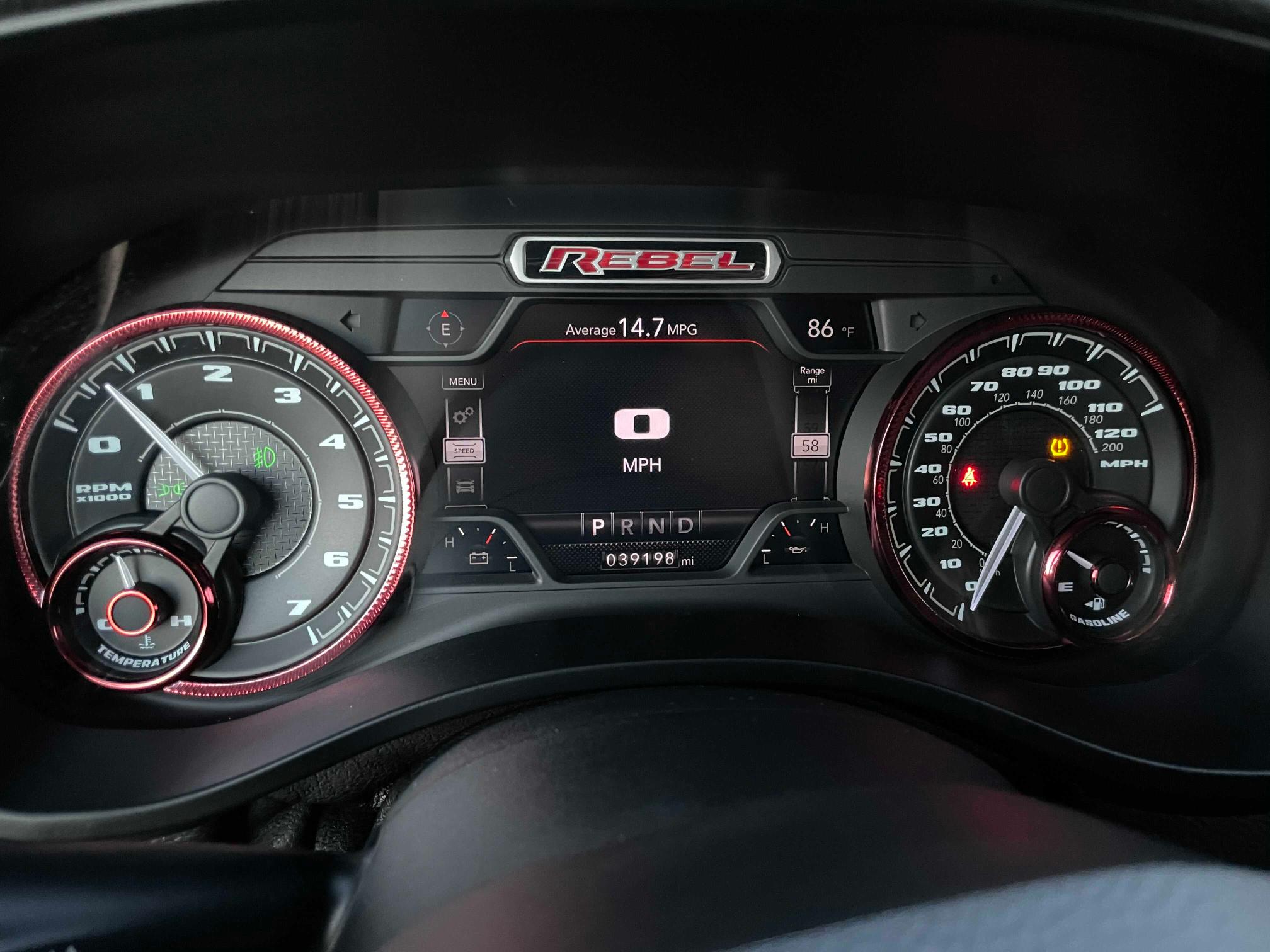 2019 RAM 1500 REBEL 1C6SRFET2KN924229