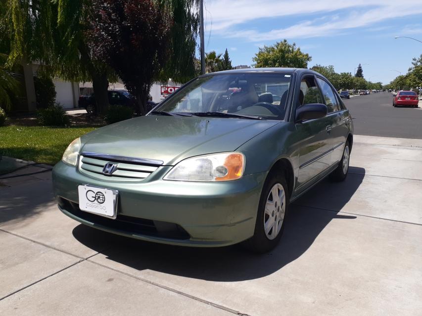 2003 honda civic green