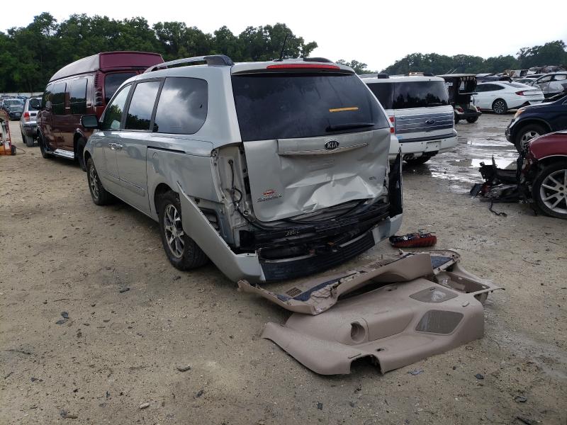 2014 KIA SEDONA EX KNDMH4C72E6542408