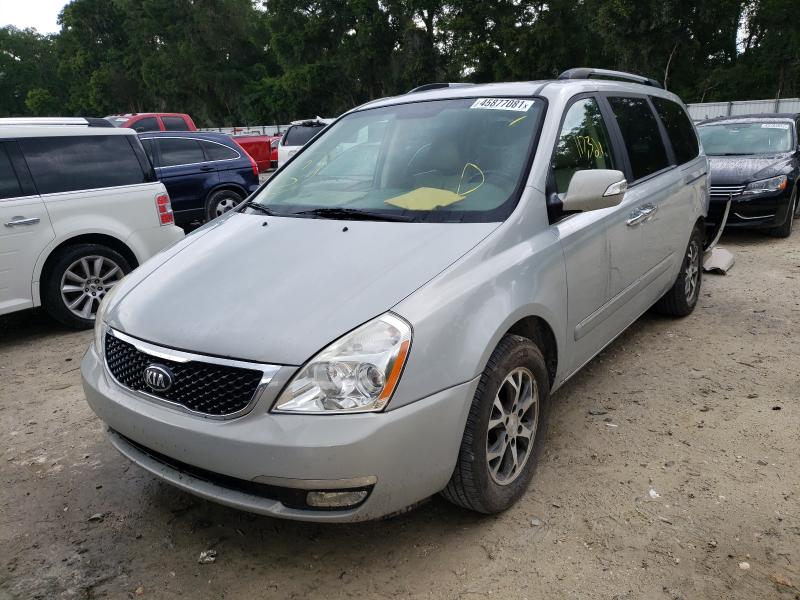2014 KIA SEDONA EX KNDMH4C72E6542408