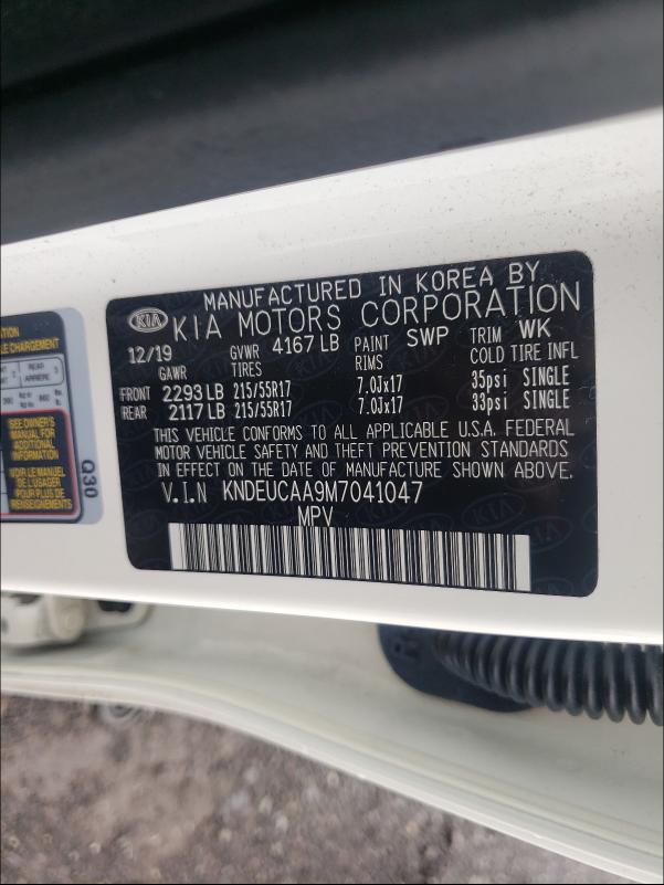 2021 KIA SELTOS S KNDEUCAA9M7041047