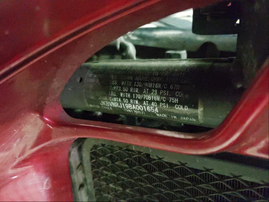 2011 KAWASAKI VN1700 J JKBVNRJ19BA001654