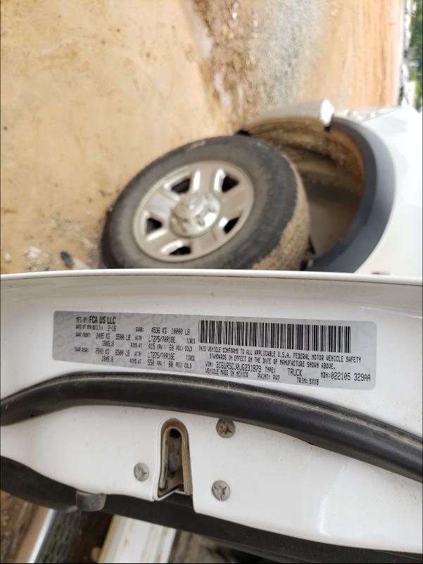 2018 DODGE RAM 2500 3C6UR5CJ0JG231879
