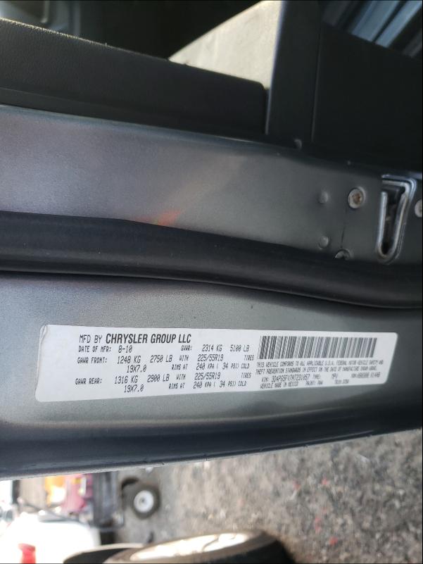 2010 DODGE JOURNEY 3D4PG5FV7AT231057