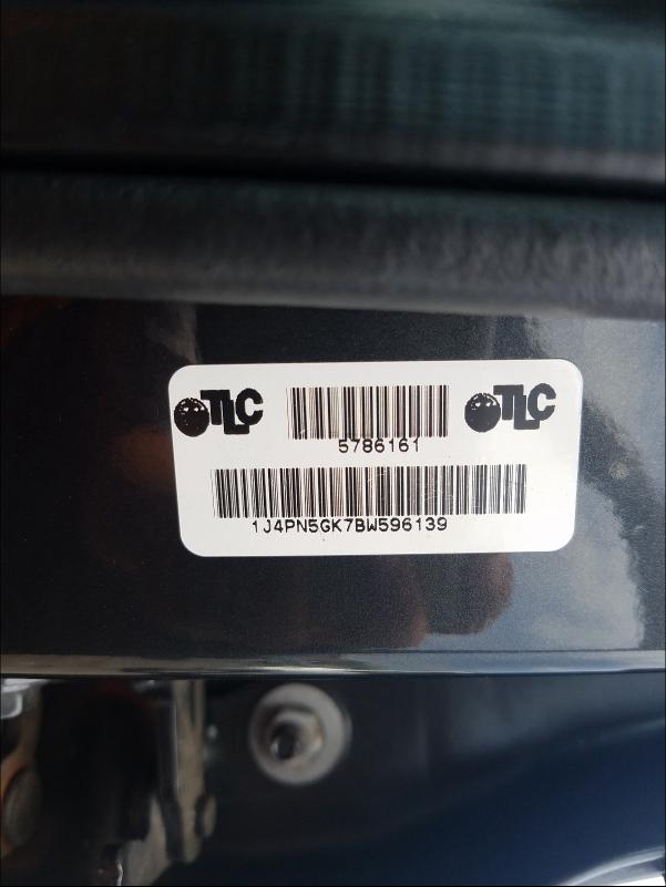 2011 JEEP LIBERTY LI 1J4PN5GK7BW596139