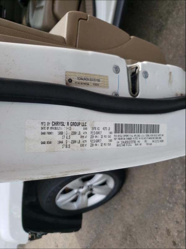 2014 JEEP PATRIOT LI 1C4NJRCB1ED727782