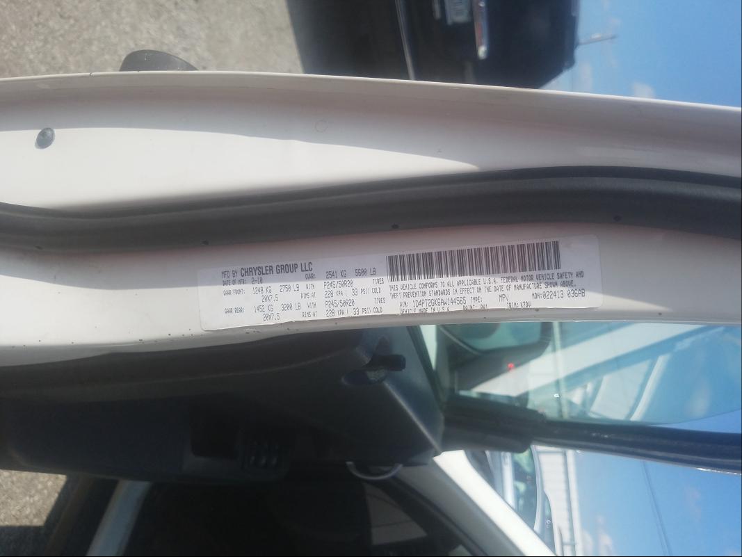 2010 DODGE NITRO SE 1D4PT2GK6AW144565