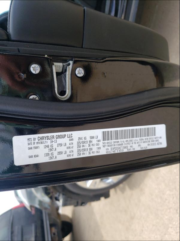 2014 DODGE JOURNEY LI 3C4PDDDGXET150032