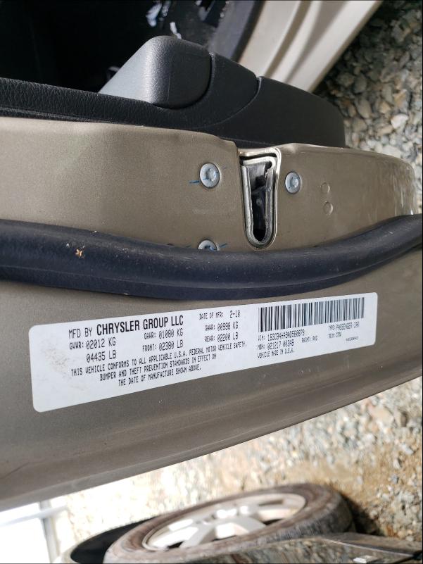 2010 DODGE CALIBER SX 1B3CB4HA9AD560879