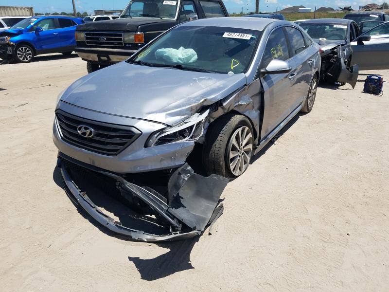 2015 HYUNDAI SONATA SPO 5NPE34AF2FH051857