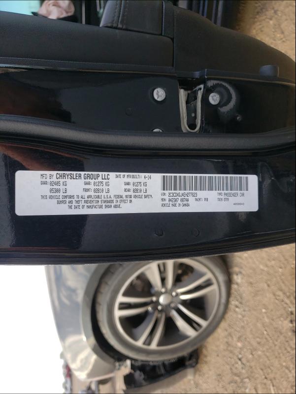 2014 DODGE CHARGER SU 2C3CDXGJ4EH277623