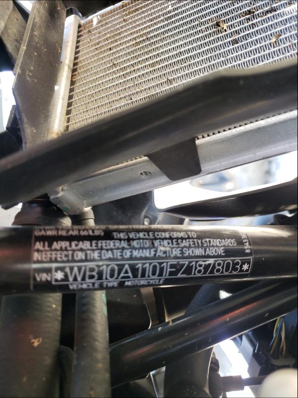 2015 BMW R1200 GS WB10A1101FZ187803
