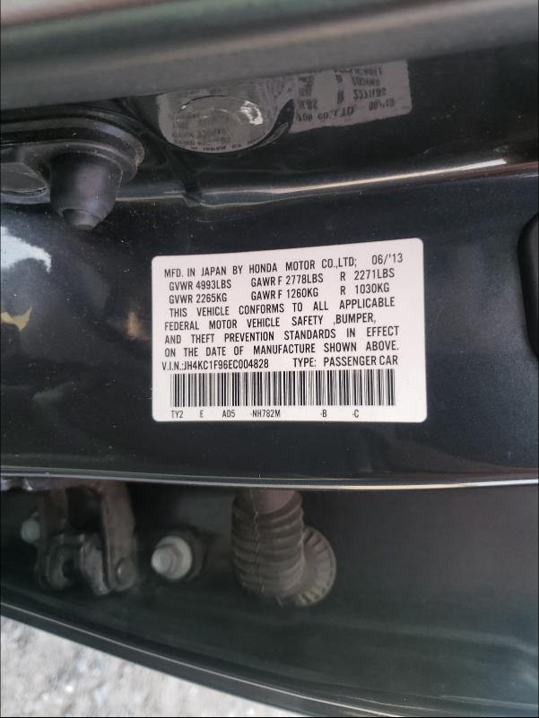 2014 ACURA RLX ADVANC JH4KC1F96EC004828