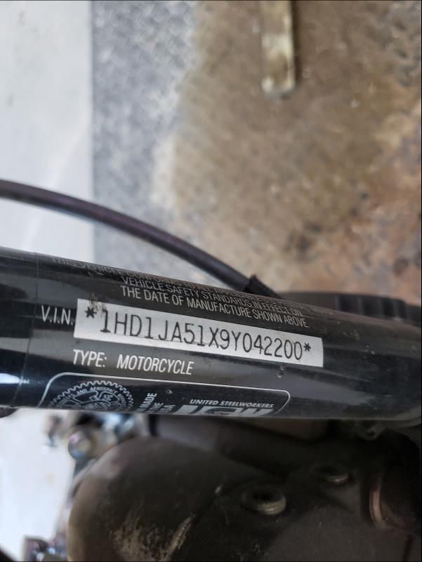 2009 HARLEY-DAVIDSON FXSTB 1HD1JA51X9Y042200