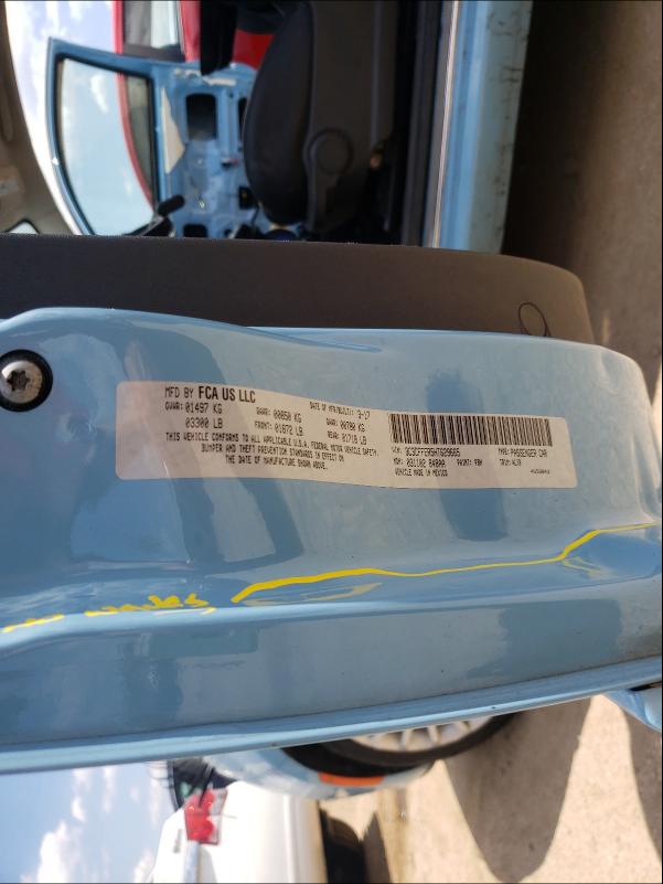 2017 FIAT 500 LOUNGE 3C3CFFER5HT629665