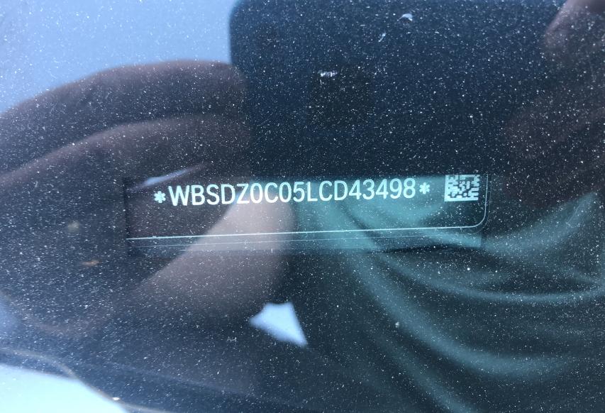 2020 BMW M8 WBSDZ0C05LCD43498