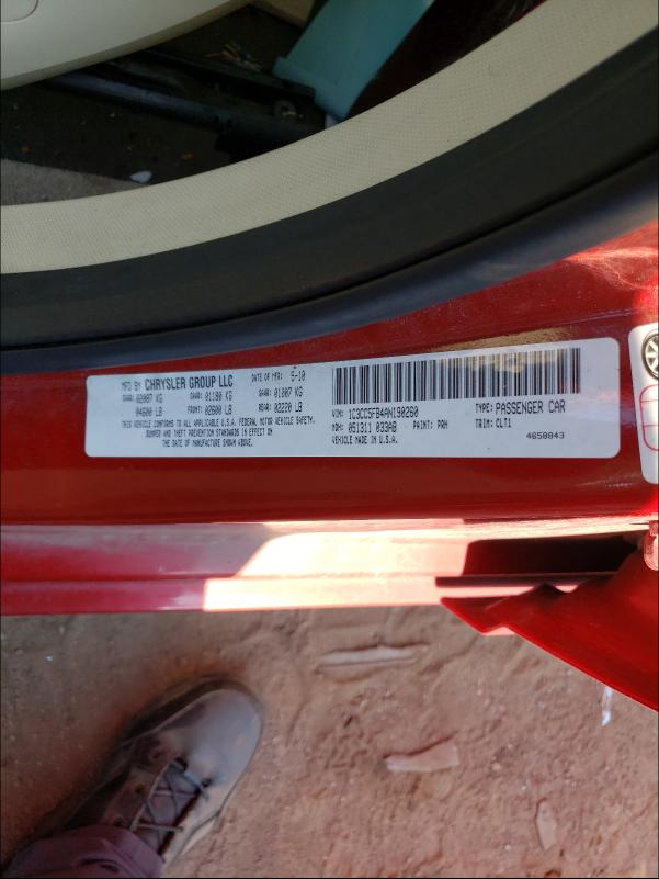 2010 CHRYSLER SEBRING LI 1C3CC5FB4AN190260