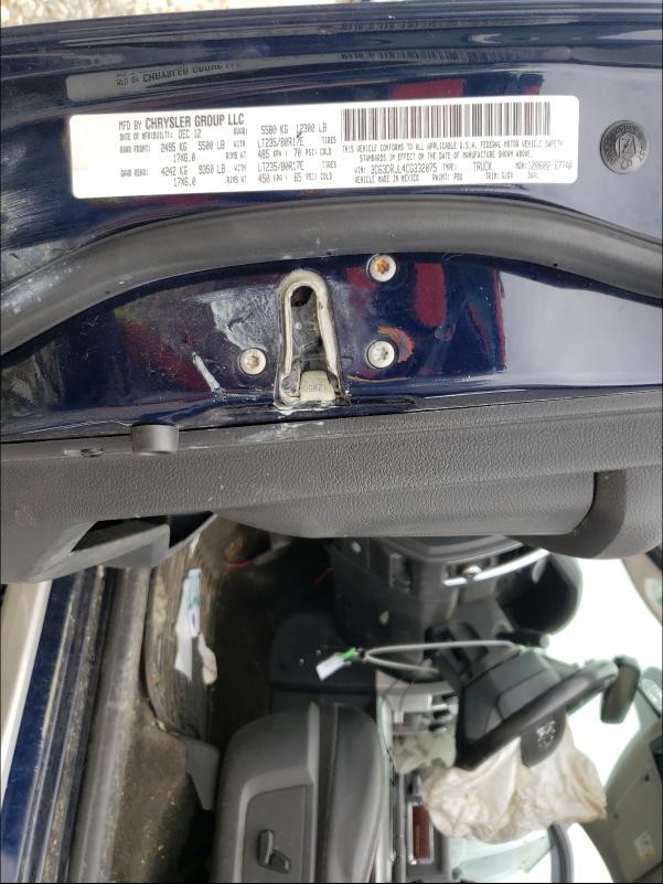 2012 DODGE RAM 3500 L 3C63DRJL4CG332075