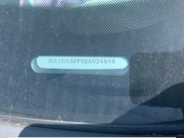 2011 AUDI Q5 PRESTIG WA1WKAFP5BA024848