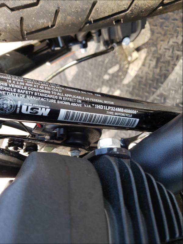 2021 HARLEY-DAVIDSON XL1200 NS 1HD1LP324MB408608