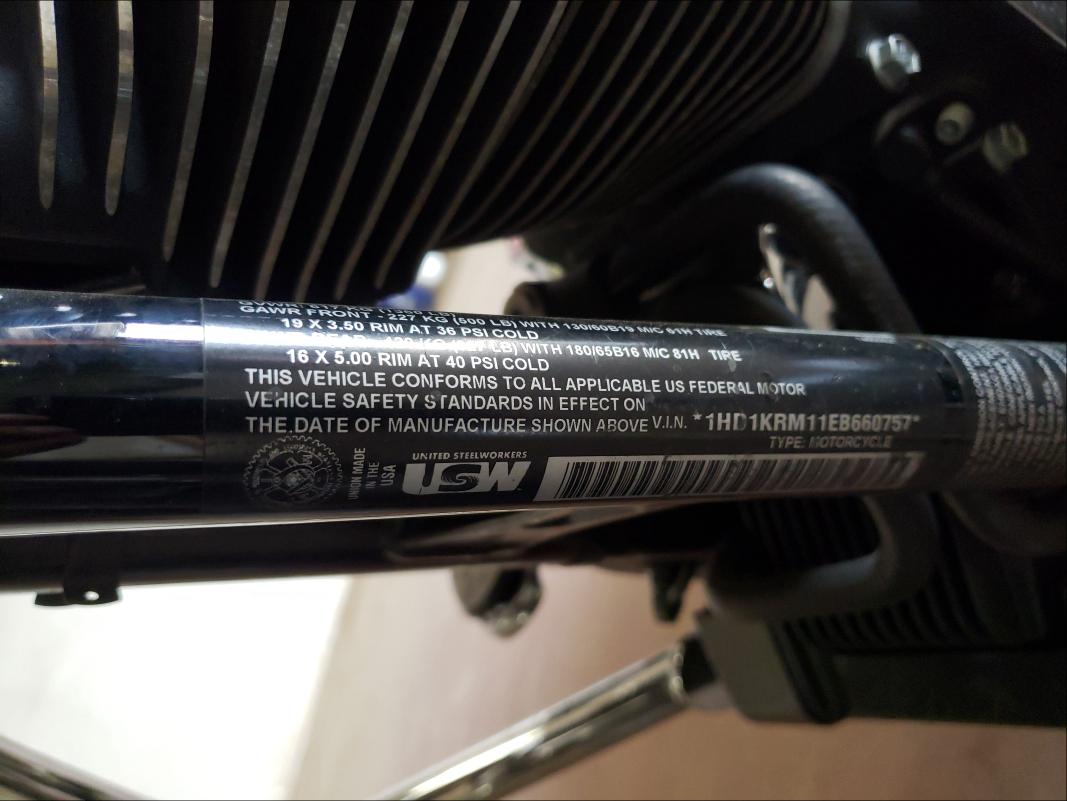 2014 HARLEY-DAVIDSON FLHXS STRE 1HD1KRM11EB660757