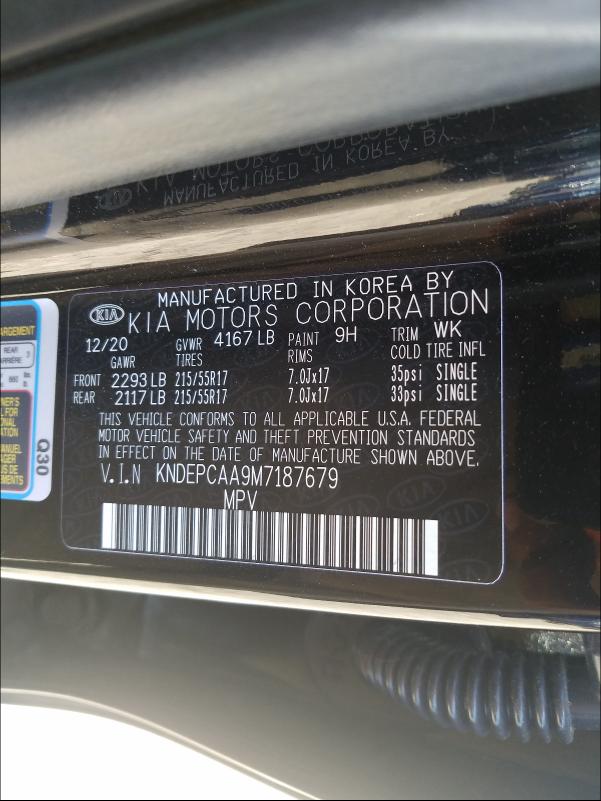 2021 KIA SELTOS LX KNDEPCAA9M7187679