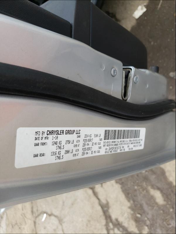2010 DODGE JOURNEY 3D4PG5FV3AT161718