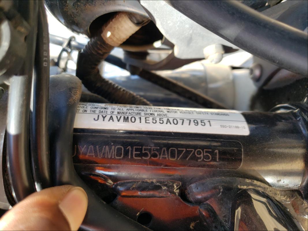 2005 YAMAHA XVS65 BASE JYAVM01E55A077951