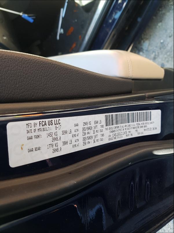 2018 DODGE DURANGO GT 1C4RDJDG3JC112476