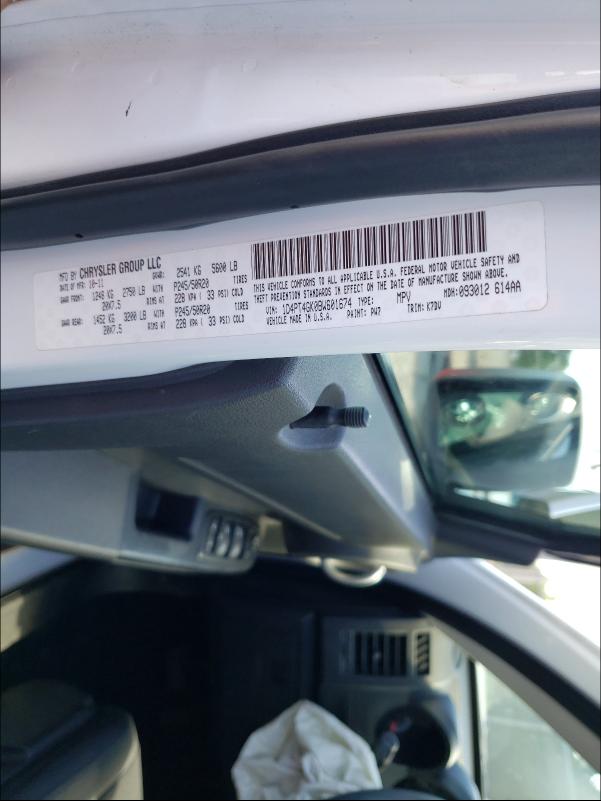2011 DODGE NITRO HEAT 1D4PT4GK0BW601674