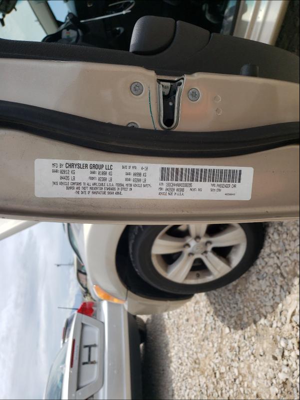 2010 DODGE CALIBER 1B3CB4HA8AD598295