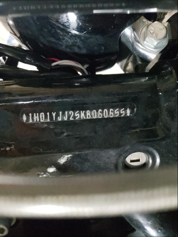 2019 HARLEY-DAVIDSON FXBB 1HD1YJJ25KB060655