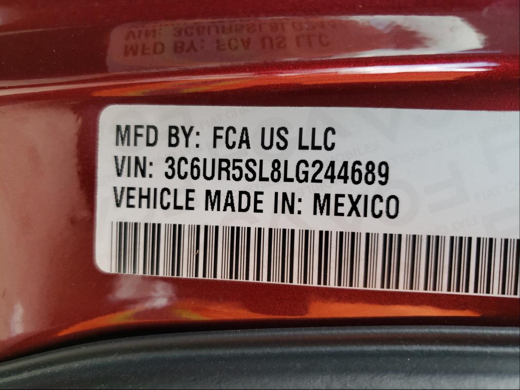 2020 RAM 2500 LIMIT 3C6UR5SL8LG244689