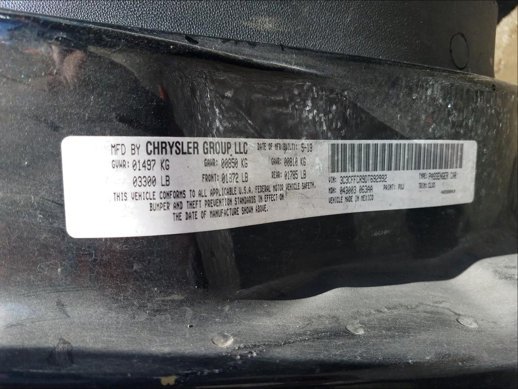 2013 FIAT 500 LOUNGE 3C3CFFCR9DT692992