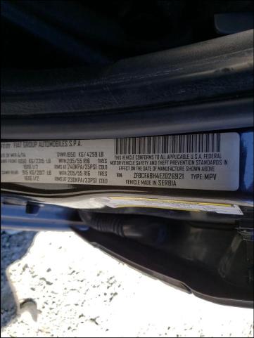 2014 FIAT 500L EASY ZFBCFABH4EZ026921