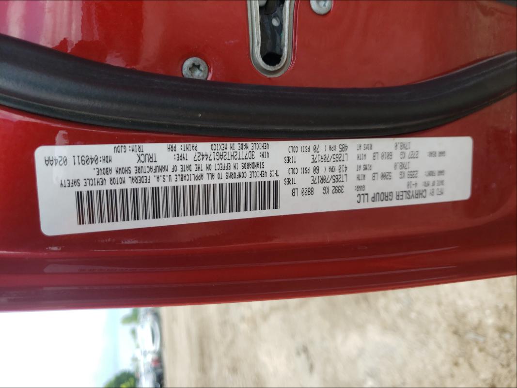 2010 DODGE RAM 2500 3D7TT2HT2AG174427