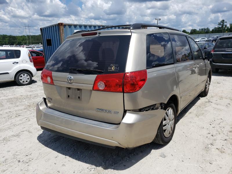 2010 TOYOTA SIENNA CE 5TDKK4CC8AS310511