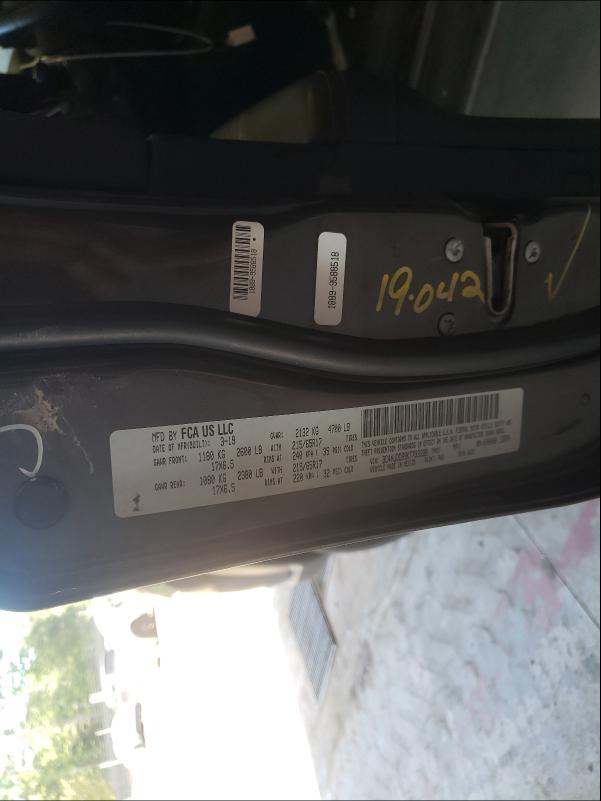 2019 JEEP COMPASS TR 3C4NJDDB9KT733398