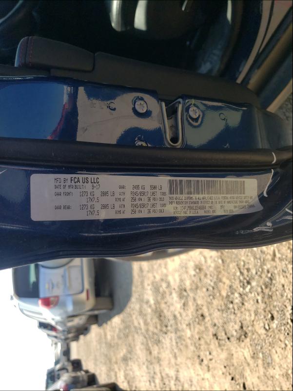 2018 JEEP CHEROKEE T 1C4PJMBX6JD546664