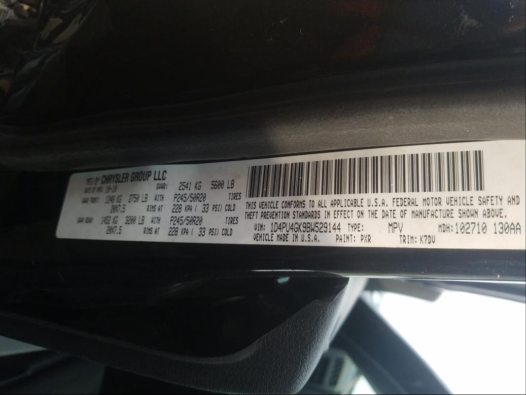 2011 DODGE NITRO HEAT 1D4PU4GK9BW529144