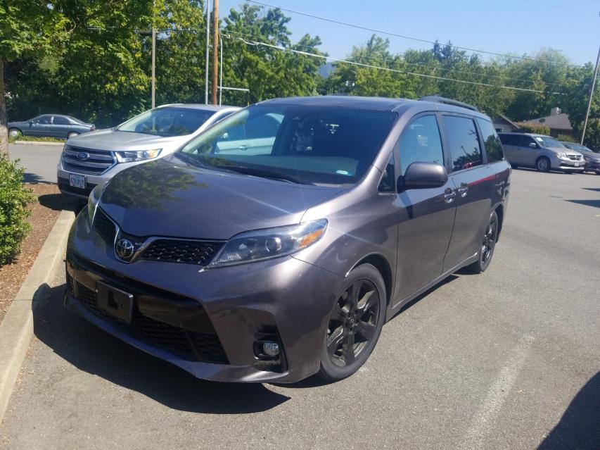 2019 TOYOTA SIENNA SE 5TDXZ3DC5KS987561