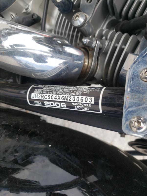 2006 HONDA VT750 CA JH2RC504X6M200603