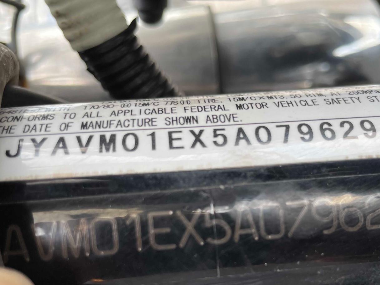 2005 YAMAHA XVS65 BASE JYAVM01EX5A079629