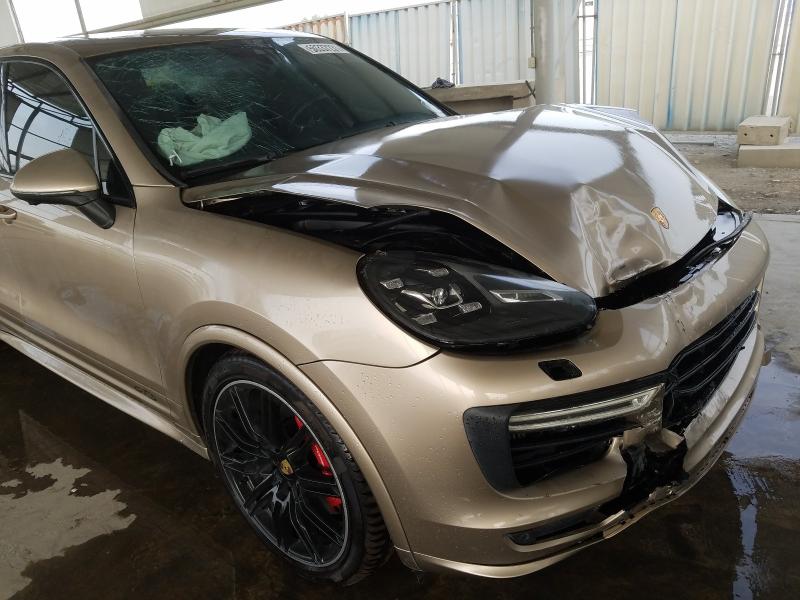 VIN: WP1ZZZ92ZGLA71637 Auction: COPART UAE Lot: 50337231 Location: DUBAI INDUSTRIAL CITY - DUBAI WP1ZZZ92ZGLA71637 PORSCHE CAYENNE 2015 BROWN Photo 9