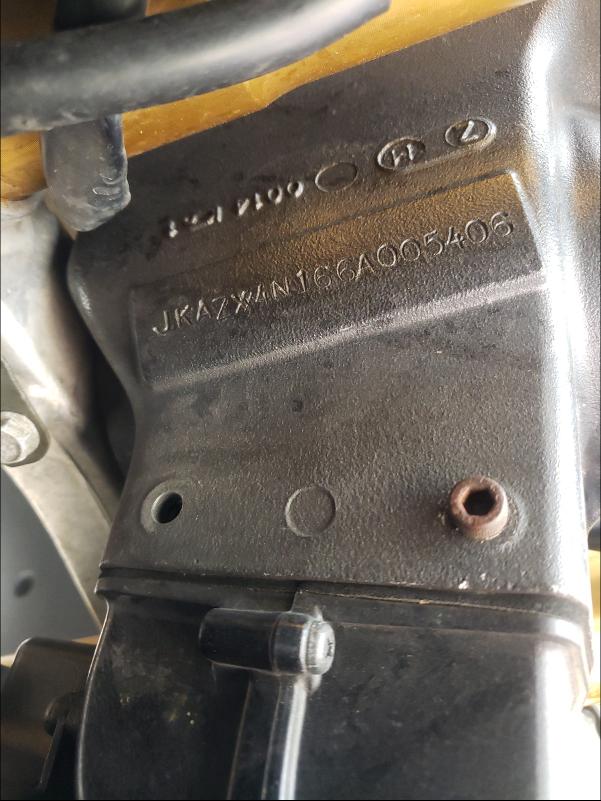 2006 KAWASAKI ZX600 N1 JKAZX4N166A005406