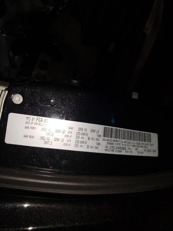 2019 CHRYSLER PACIFICA H 2C4RC1N74KR508832
