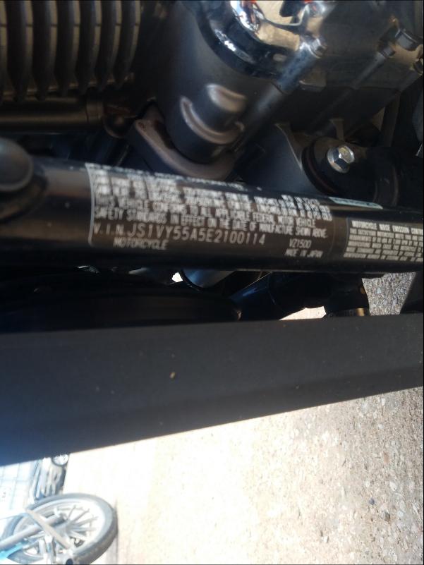 2014 SUZUKI VZ1500 JS1VY55A5E2100114