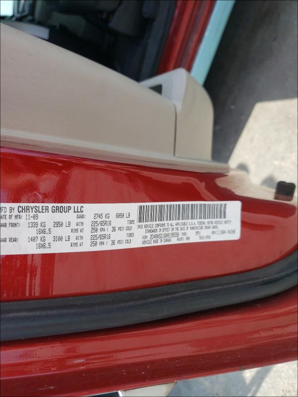 2010 DODGE 150 CLUB 2D4RN5D16AR195590