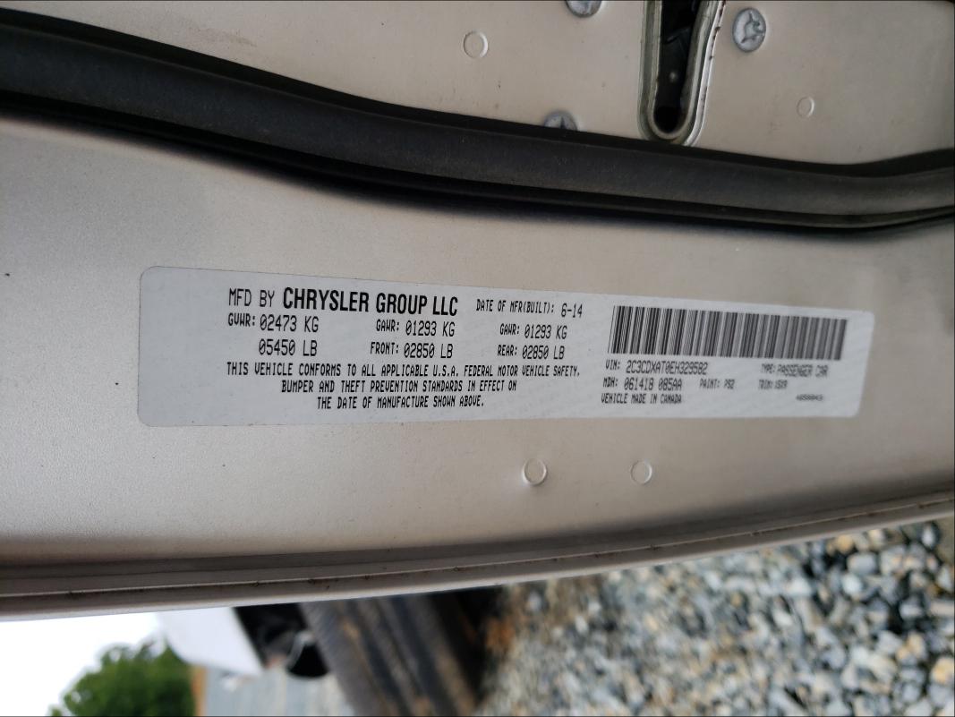 2014 DODGE CHARGER PO 2C3CDXAT0EH329582